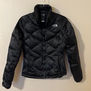 North Face 550 Satin Puffer Jacket Size XS
